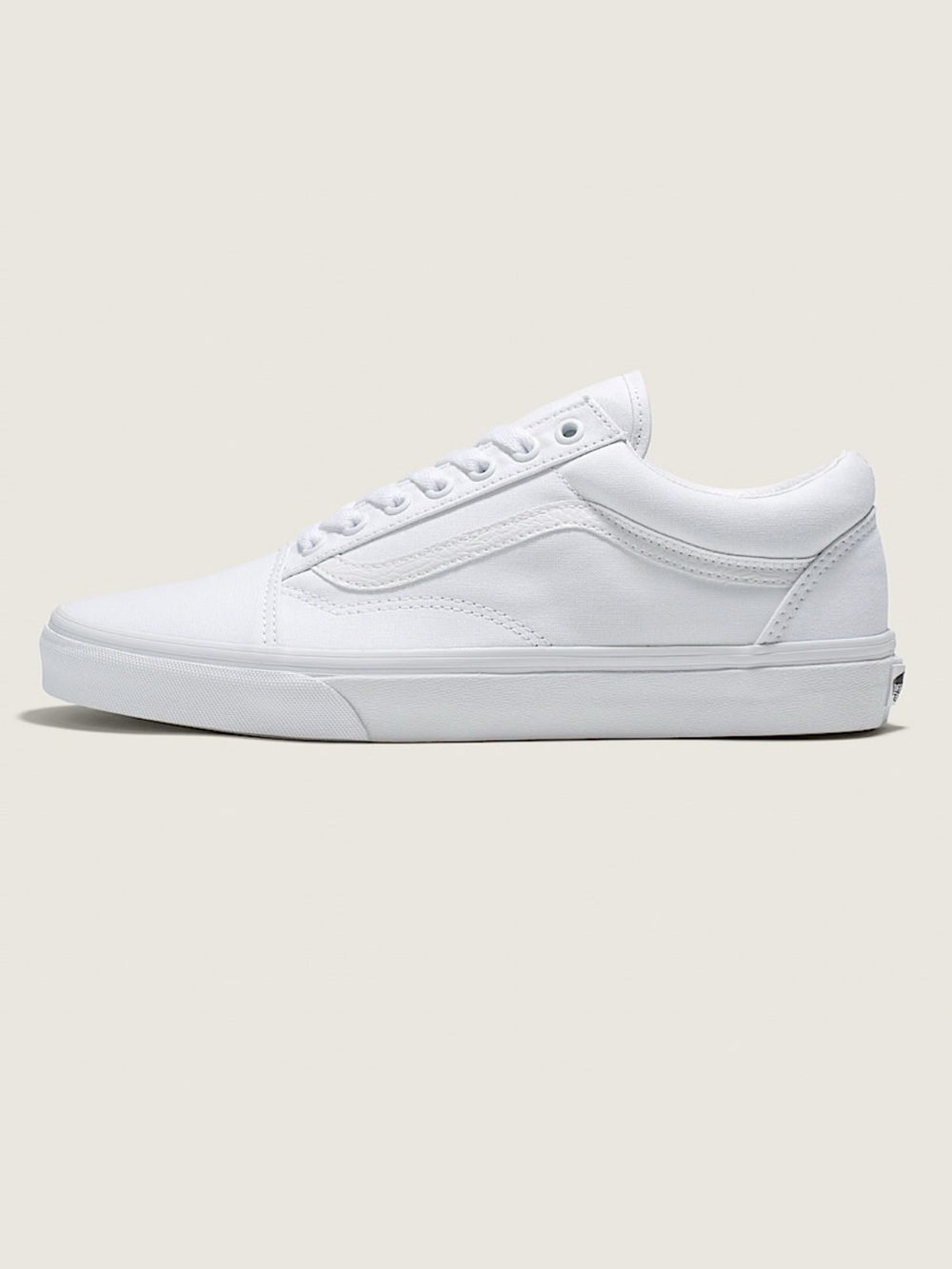 Vans Old Skool White leather shoe